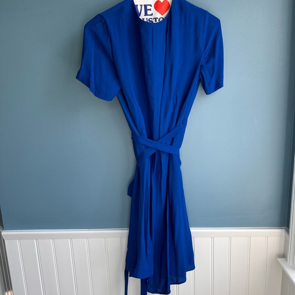 DVF Wrap Dress - Cobalt blue - size 0 - Picture 4 of 4